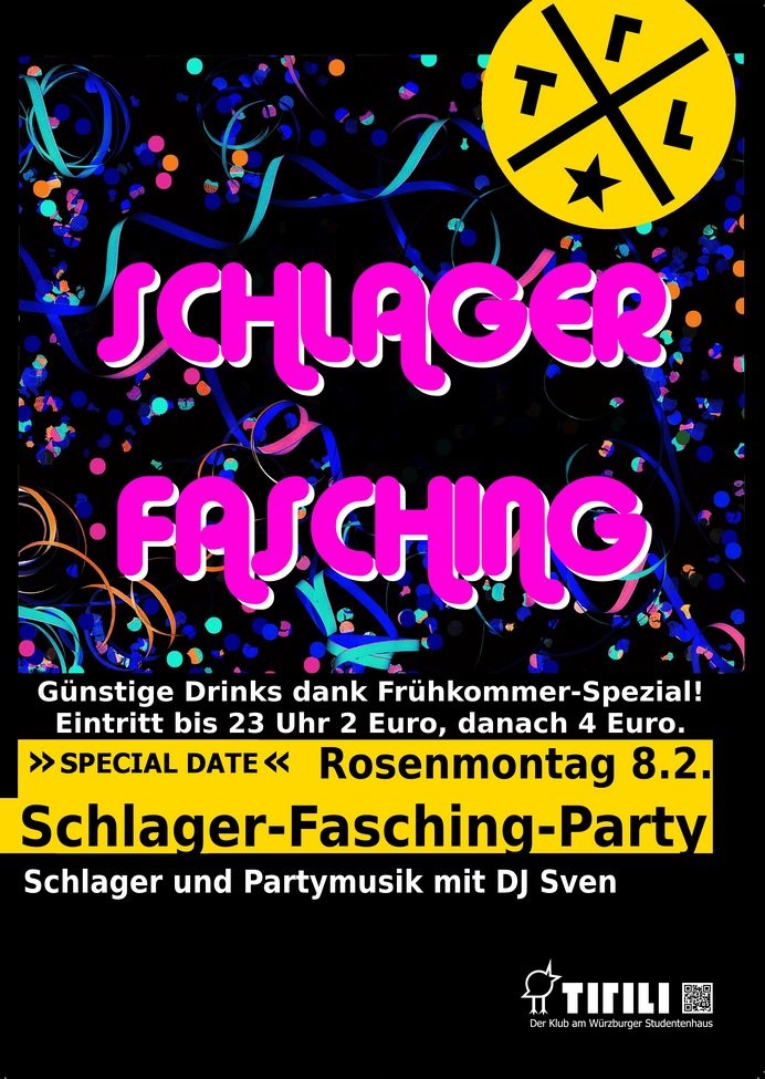 Schlager-Fasching-Party