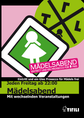 Jeden Freitag im Tirili: Mädelsabend