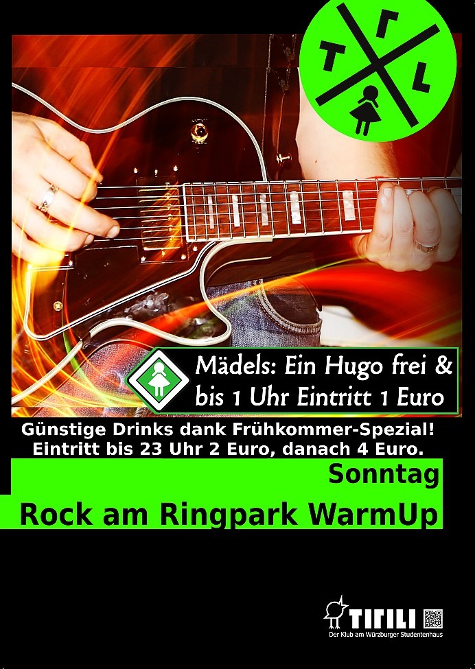 Rock am Ringpark WarmUp im Tirili