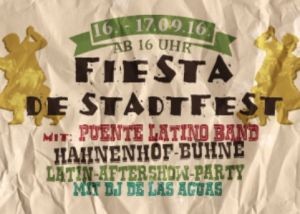 FIESTA DE STADTFEST @ Hahnenhof-Bühne + Aftershowparty