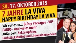 7 JAHRE LA VIVA - HAPPY BIRTHDAY LA VIVA