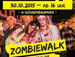 Zombiewalk - Vom Vierröhrenbrunnen in die Posthalle