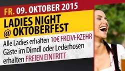 LADIES NIGHT @ OKTOBERFEST