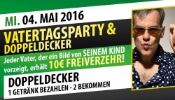 VATERTAGSPARTY &amp; DOPPELDECKER