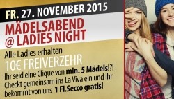 MÄDELSABEND @ LADIES NIGHT